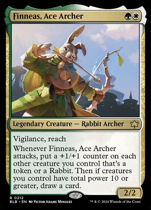 Finneas, Ace Archer - Bloomburrow #212