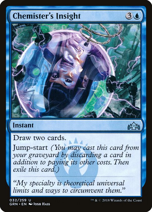 Chemister's Insight Guilds of Ravnica Magic: The Gathering card image