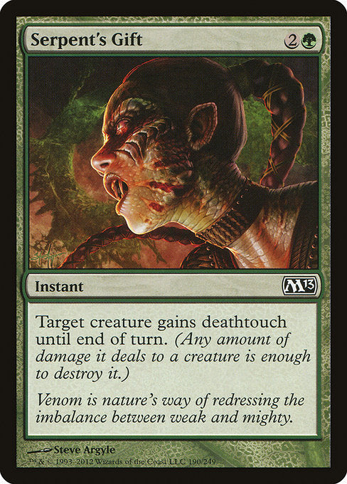 Serpent's Gift - Magic 2013 #190