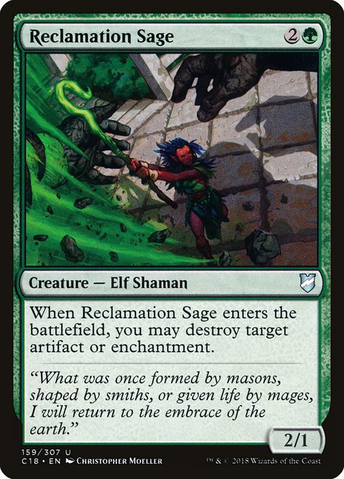 Reclamation Sage - Commander 2018 #159