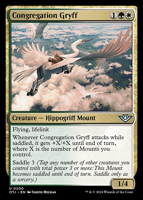 Congregation Gryff - Outlaws of Thunder Junction #200