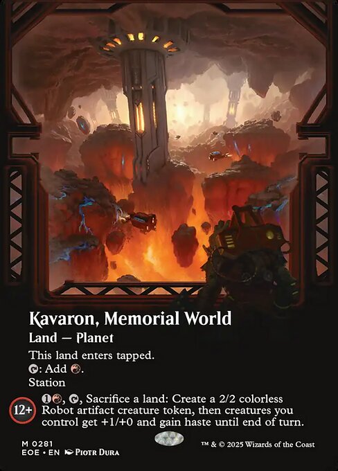 Kavaron, Memorial World - Edge of Eternities #281