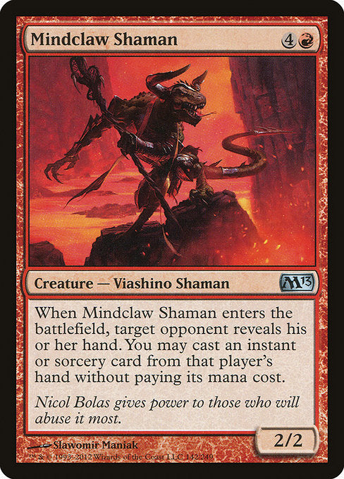 Mindclaw Shaman - Magic 2013 #142