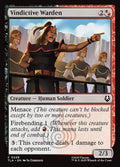 Vindictive Warden Avatar: The Last Airbender Magic: The Gathering card image