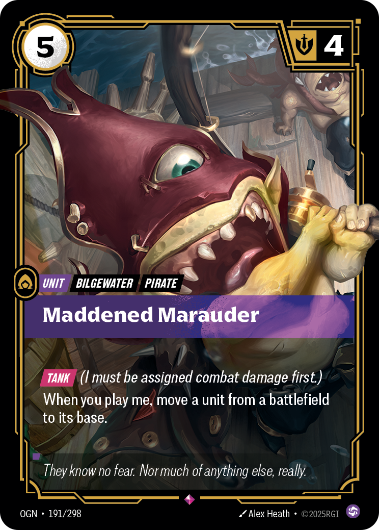 Maddened Marauder Riftbound card image