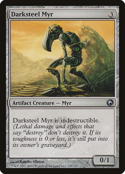 Darksteel Myr - Scars of Mirrodin #151