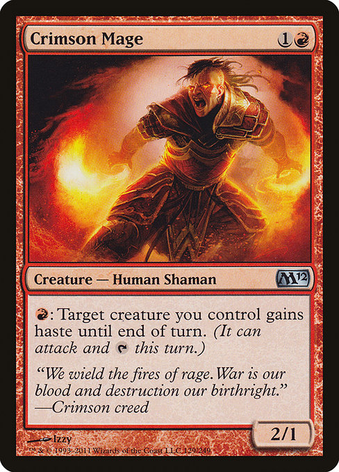 Crimson Mage - Magic 2012 #129
