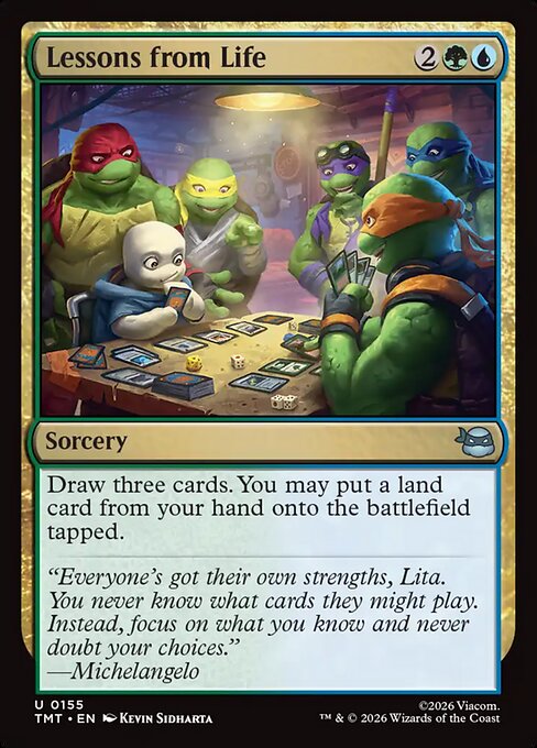 Lessons from Life - Teenage Mutant Ninja Turtles #155