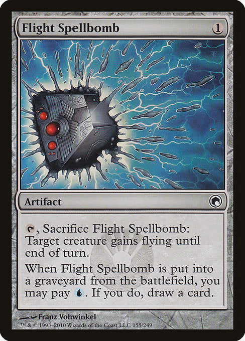 Flight Spellbomb - Scars of Mirrodin #155 Magic: The Gathering card image