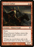 Fervent Cathar Avacyn Restored Magic: The Gathering card image