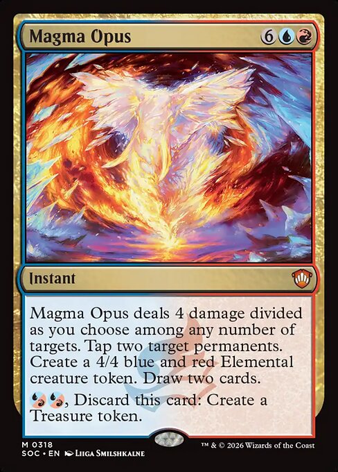 Magma Opus - Secrets of Strixhaven Commander #318