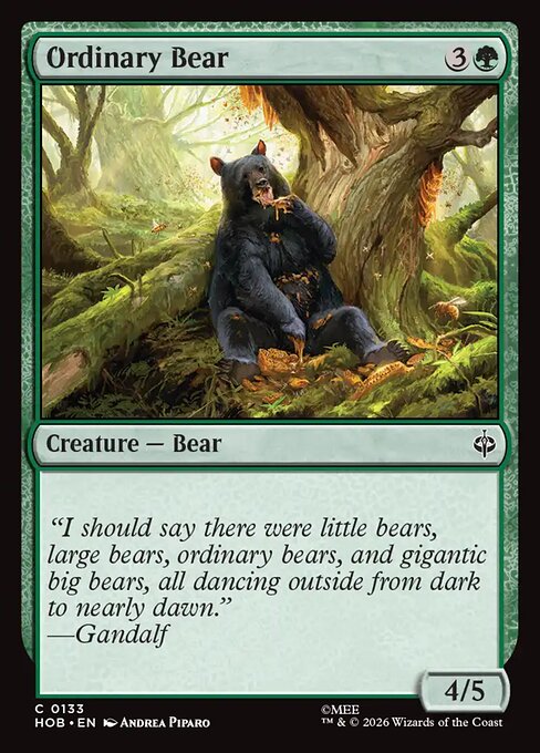 Ordinary Bear HOB 133