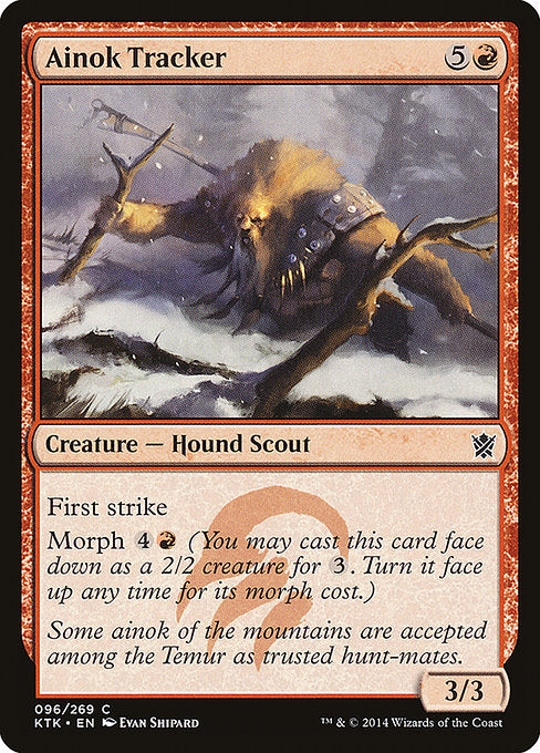 Ainok Tracker - Khans of Tarkir #96