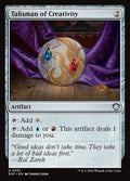 Talisman of Creativity - Secrets of Strixhaven Commander #357