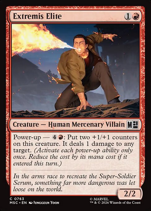 Extremis Elite Marvel Super Heroes Commander Magic: The Gathering card image