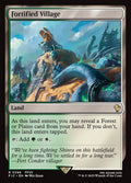 Fortified Village Final Fantasy Commander Magic: The Gathering card image