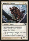Warclamp Mastiff Magic 2013 Magic: The Gathering card image