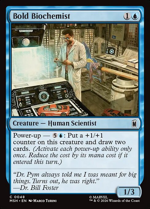 Bold Biochemist - Marvel Super Heroes #48