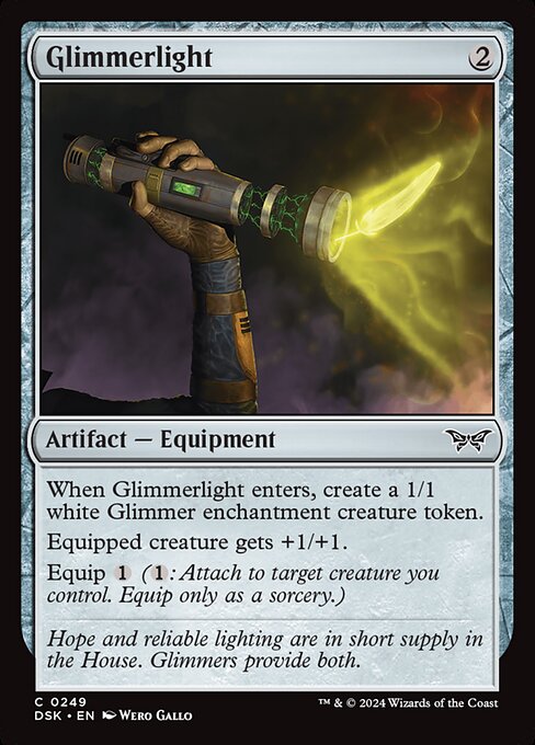 Glimmerlight - Duskmourn: House of Horror #249 Magic: The Gathering card image