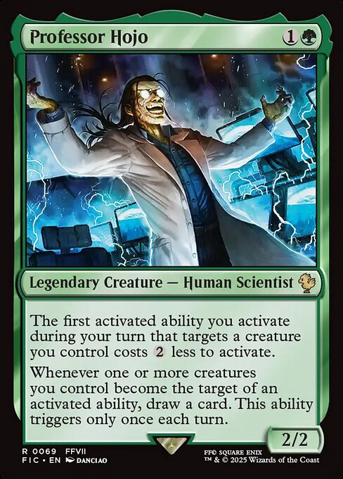 Professor Hojo - Final Fantasy Commander #69 Magic: The Gathering card image