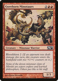 Gorehorn Minotaurs Magic 2012 Magic: The Gathering card image