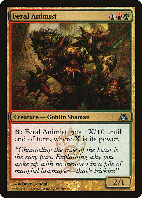 Feral Animist - Dragon's Maze #70
