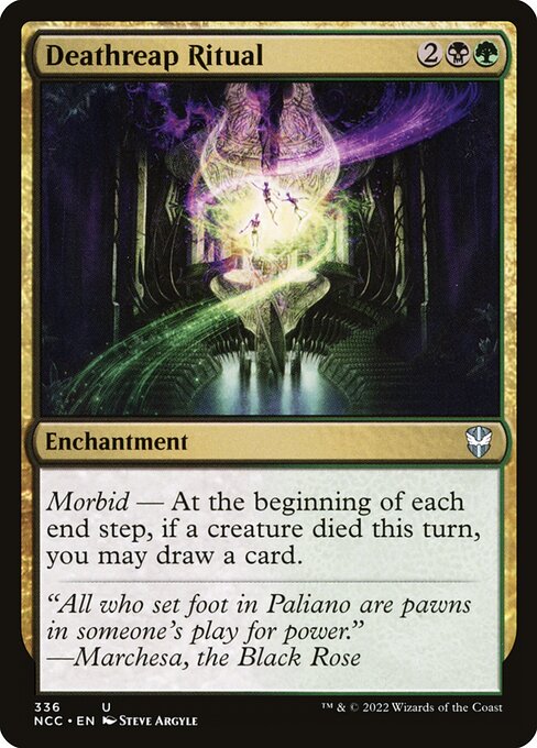 Deathreap Ritual - New Capenna Commander #336 Magic: The Gathering card image