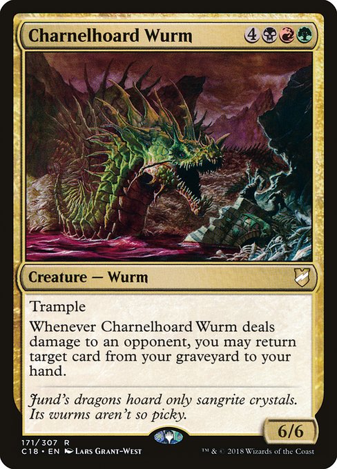 Charnelhoard Wurm - Commander 2018 #171