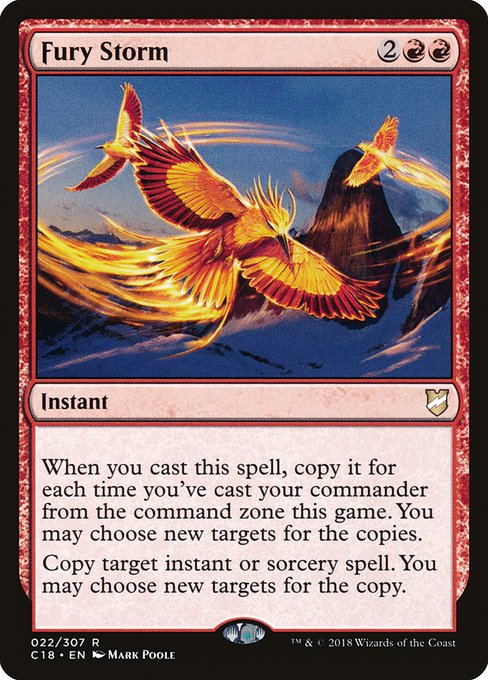 Fury Storm - Commander 2018 #22