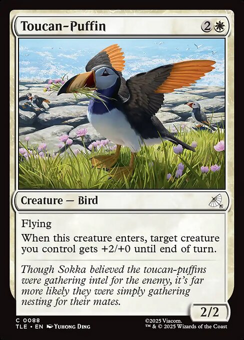 Toucan-Puffin - Avatar: The Last Airbender Eternal #88 Magic: The Gathering card image