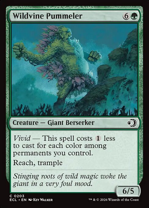 Wildvine Pummeler - Lorwyn Eclipsed #203