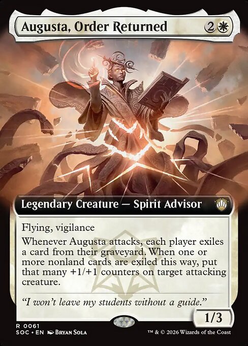 Augusta, Order Returned - Secrets of Strixhaven Commander #61