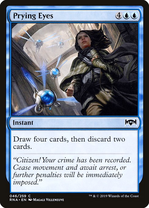 Prying Eyes - Ravnica Allegiance #46