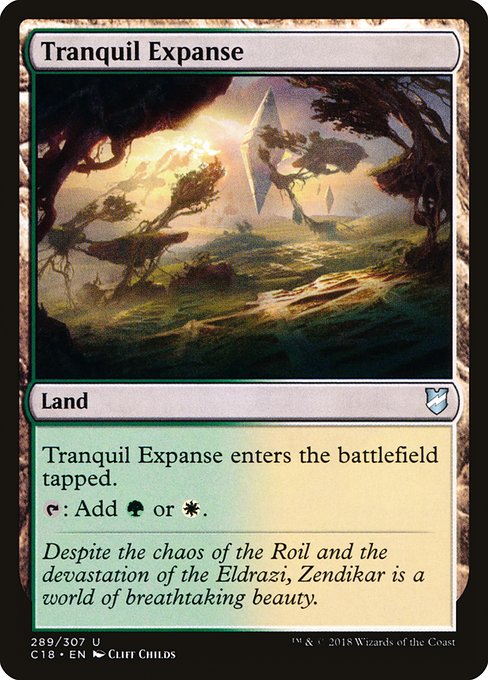 Tranquil Expanse - Commander 2018 #289