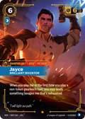 Jayce, Brilliant Inventor Riftbound card