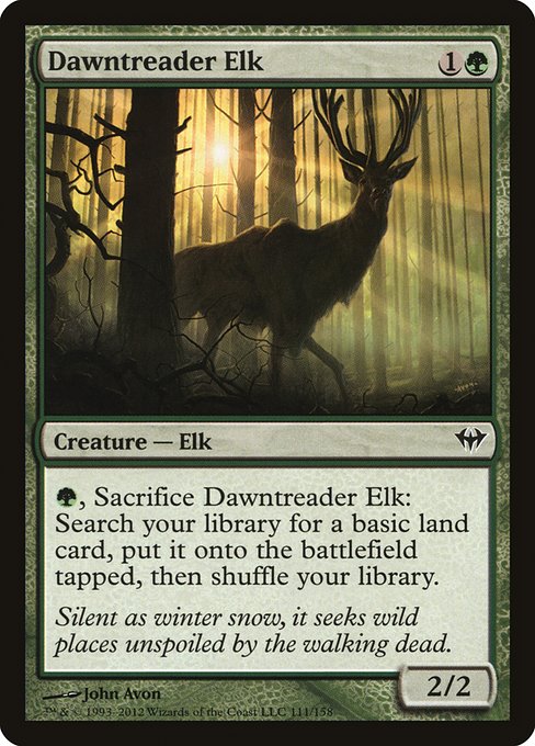 Dawntreader Elk - Dark Ascension #111