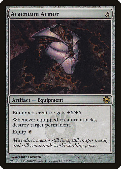 Argentum Armor - Scars of Mirrodin #137