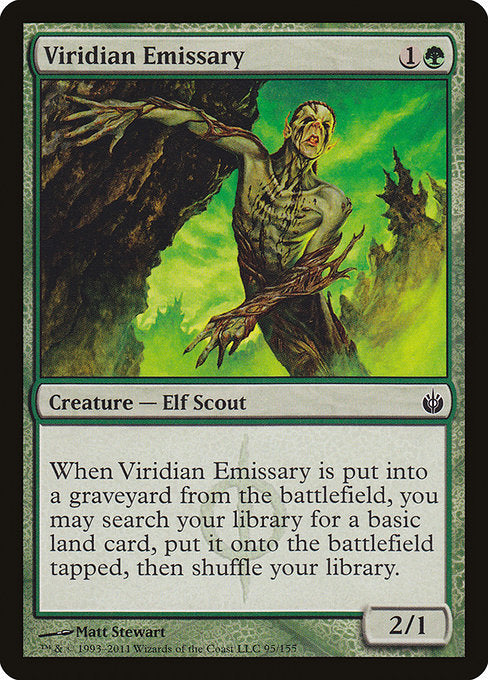 Viridian Emissary - Mirrodin Besieged #95