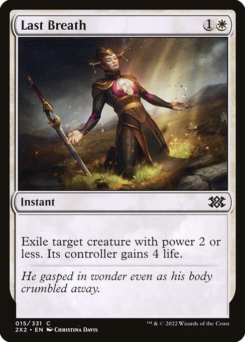 Last Breath - Double Masters 2022 #15