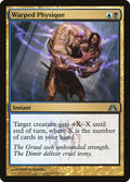 Warped Physique Dragon's Maze Magic: The Gathering card image