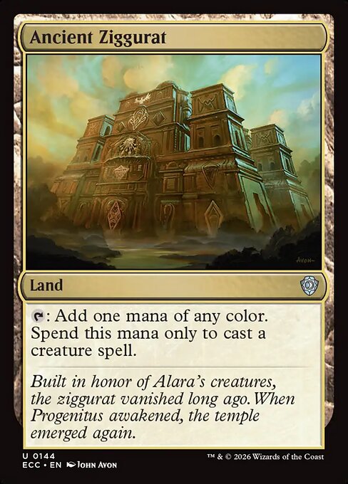 Ancient Ziggurat - Lorwyn Eclipsed Commander #144