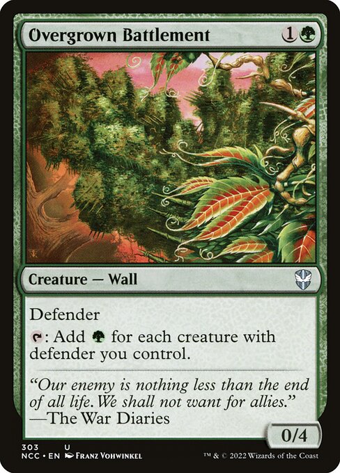Overgrown Battlement - New Capenna Commander #303