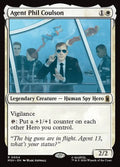 Agent Phil Coulson Marvel Super Heroes Magic: The Gathering card image