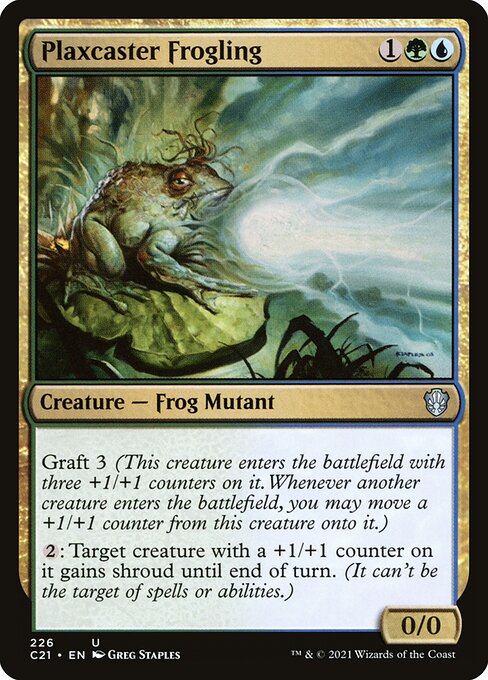 Plaxcaster Frogling - Commander 2021 #226