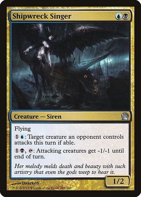 Shipwreck Singer - Theros #203