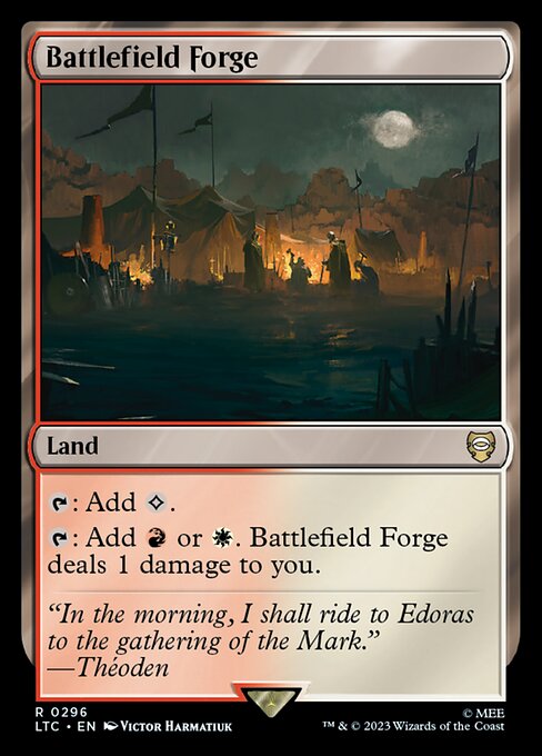 Battlefield Forge - Tales of Middle-earth Commander #296