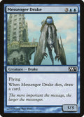 Messenger Drake - Magic 2014 #63 Magic: The Gathering card image