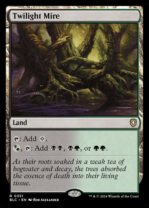 Twilight Mire - Bloomburrow Commander #351