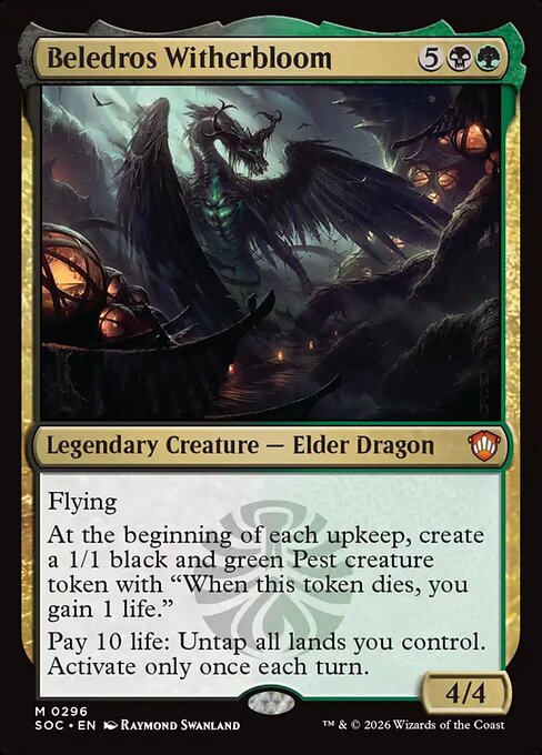 Beledros Witherbloom - Secrets of Strixhaven Commander #296