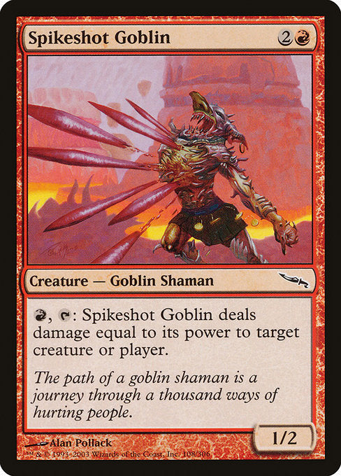 Spikeshot Goblin - Mirrodin #108